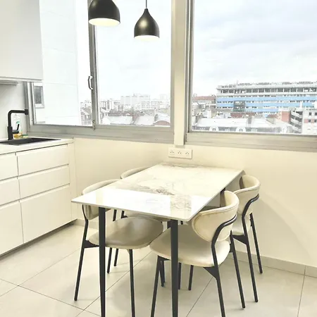 Апартаменты Modern Parisian Flat Quartier Asiatique Choisy